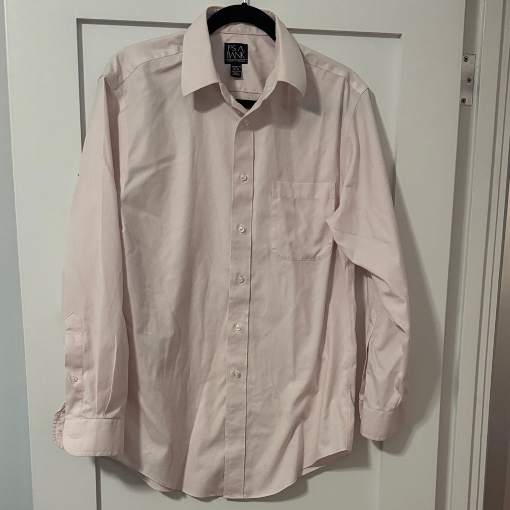 Jos. A. Bank Soft Pink Men's Dress Shirt